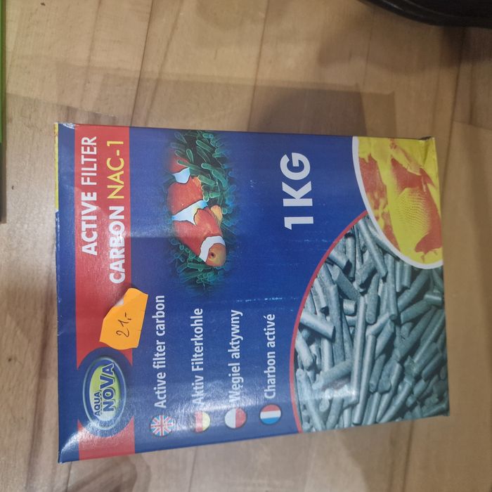 akcesoria do akwarium kulki węgiel aktywny  stożek discus protector