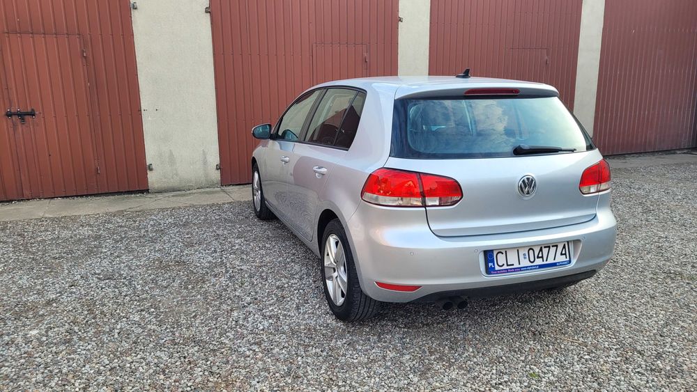 VW GOLF 6 2.0 TDI Zarejestrowany Klimatyzacja Stan BDB Nawigacja