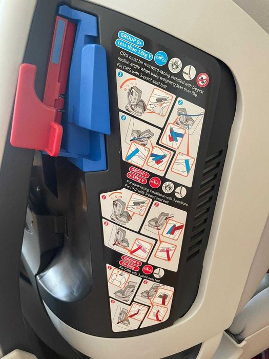 Cadeira CHICCO Auto Seat Up 012 - Cinza - como NOVA