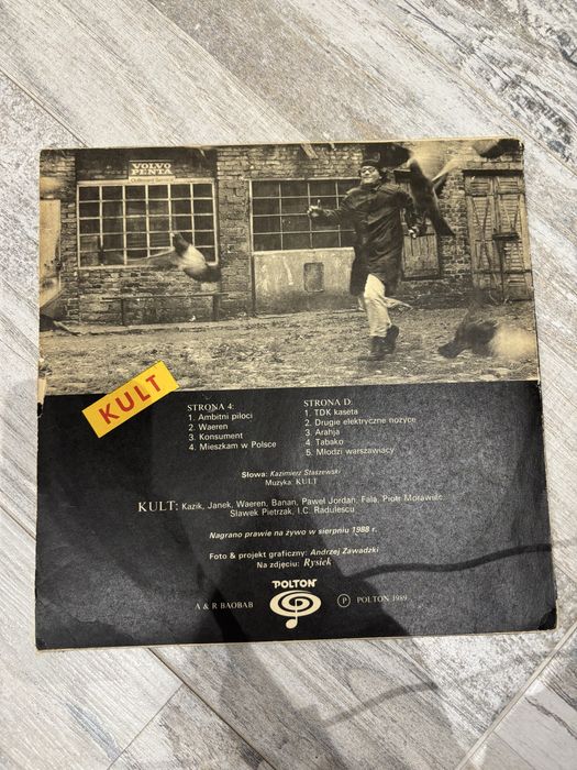 Płyta winylowa winyl KULT TAN
