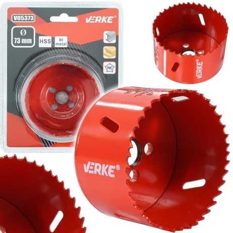 Mocna Otwornica Koronka Bimetalowa 73mm Drewno Metal Wiertarka