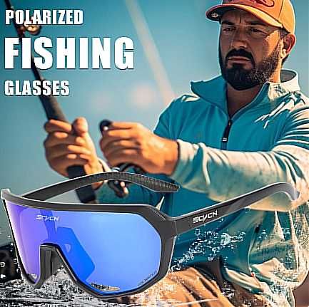 Okulary Męskie/Polaryzacyjne/Rower/Wędkarstwo/Uv400/Gratis Torebka