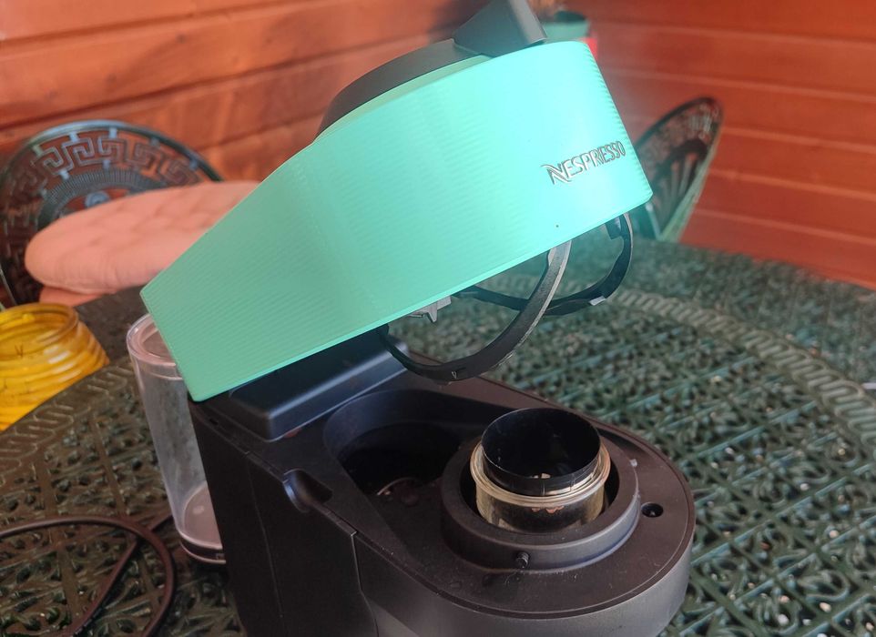 Máquina de café Nespresso; Krups, modelo Vertuo Pop, mint