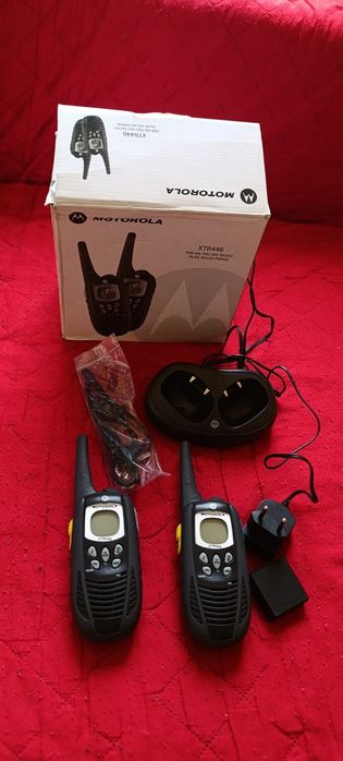 Nowe walkie-talkie, krótkofalówki. Motorola XTR 446.