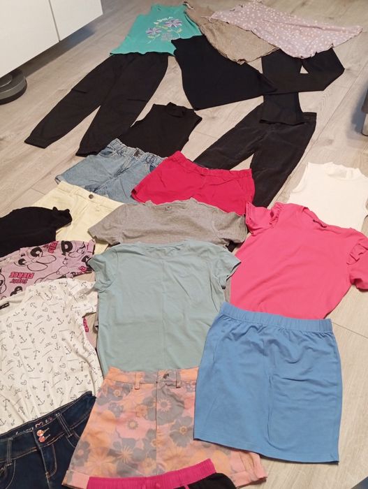 Paka letnich ubranek dla dziewczynki 158,164