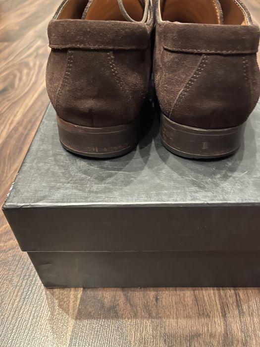 Туфли мужские,замшевые ,коричневые 43 р
