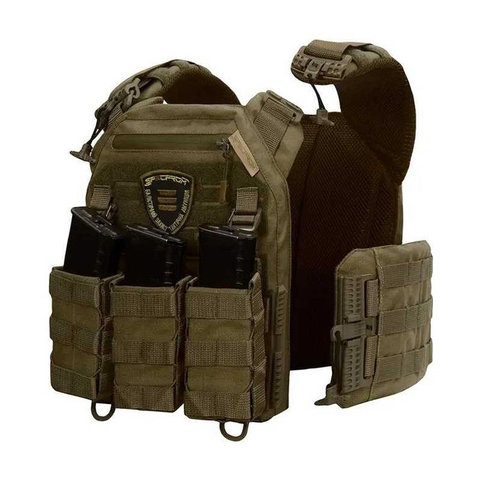 Бронежилет 6 класу Warmor gen 3 Max ОЛИВА SPECPROM + балістика