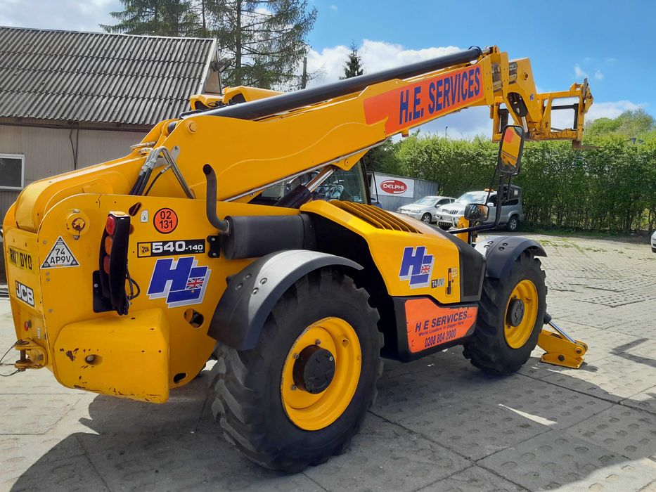 Ładowarka teleskopowa JCB540-140 HI VIZ 2017 rok UDT