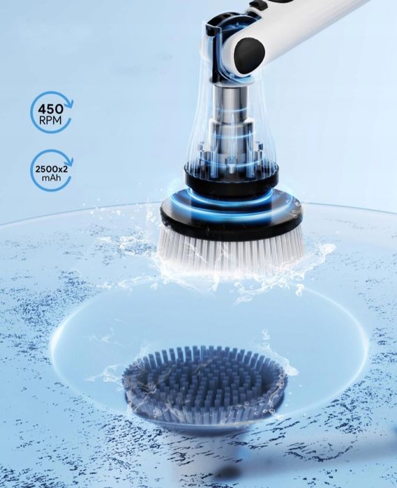 Elektryczna szczotka do czyszczenia z rączką Leebein LZ-8052