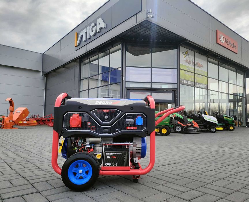 Agregat prądotwórczy, DEDRA DEGB9203K moc max. 8,3kW,miedziane zwojene