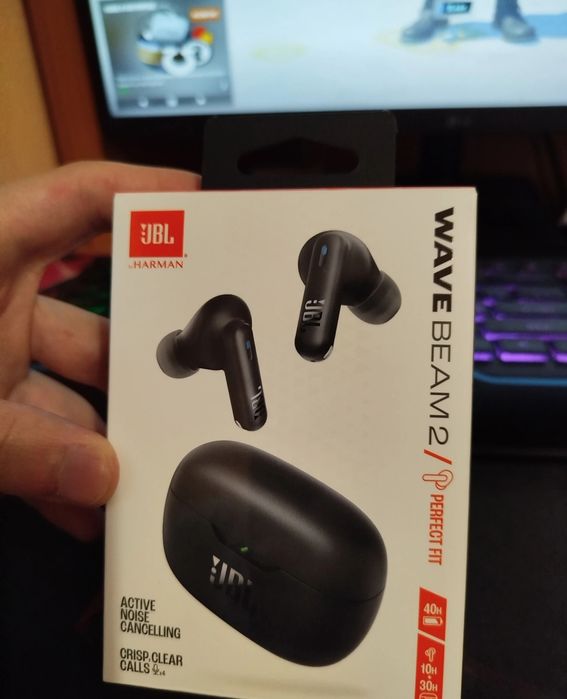 Навушники JBL Wave Beam 2 Black