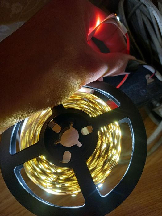 Світлодіодна стрічка 5м колір білий
