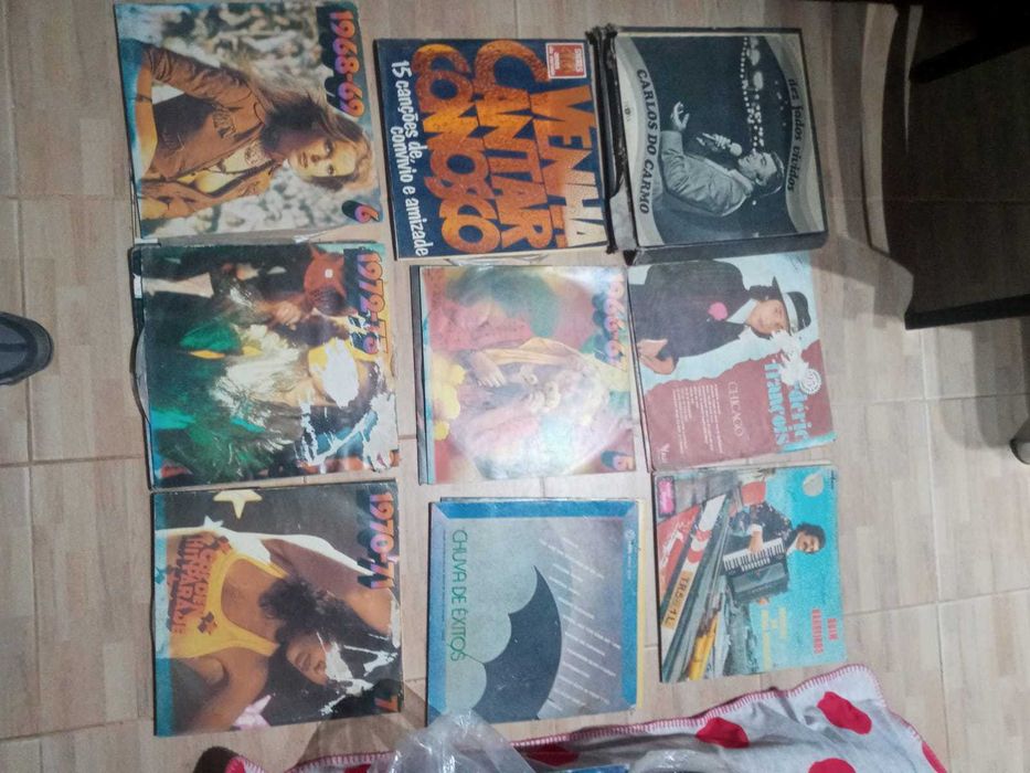 30 discos vinil antigos