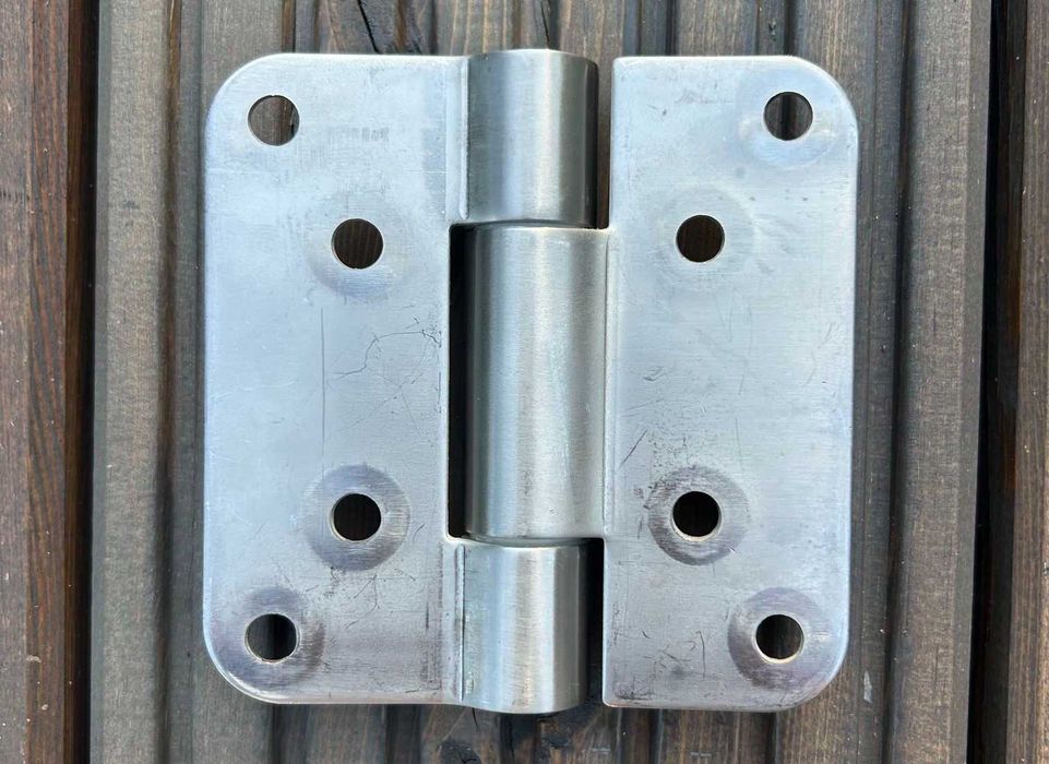 Zawias nierdzewny 10cmx10cm - solidny