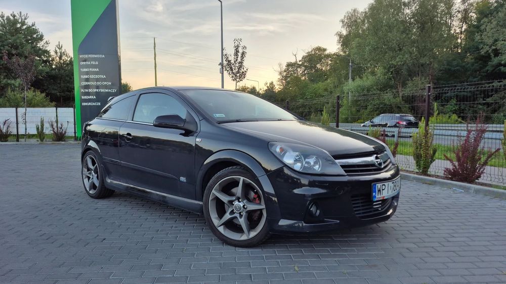 Opel Astra Opel Astra H GTC OPC Line 2 Fotele Recaro dwa komplety kół 17" i 18"