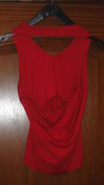 Top de senhora vermelho SMF Semaforo