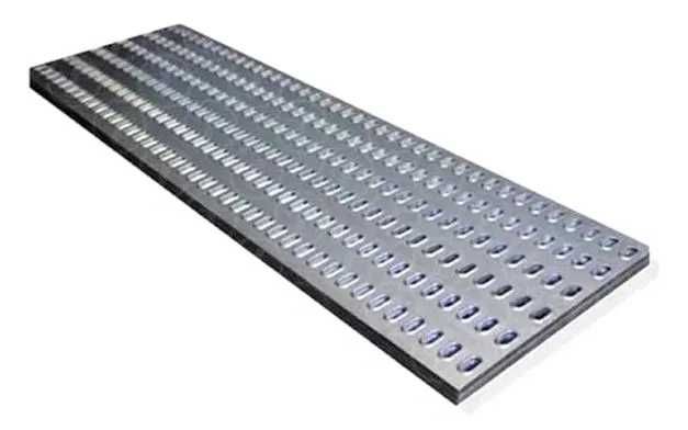 Перфорированный лист металла оцинкованный, перфорация металлическая