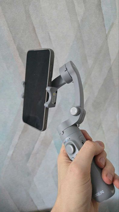 Стабілізатор HQ3 3-осьовий для смартфона від тремтіння, Vlog