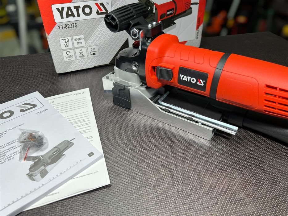 Фрезер Шлифмашинка для снятия краски и лака 720 Вт YATO YT-82375