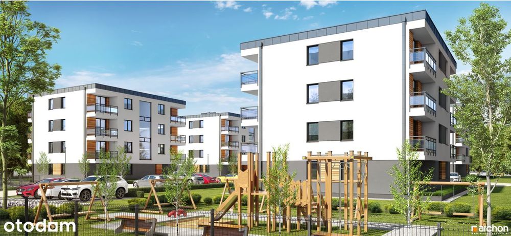 2-pokojowe mieszkanie 42,41m2 + balkon w Centrum Mikołowa