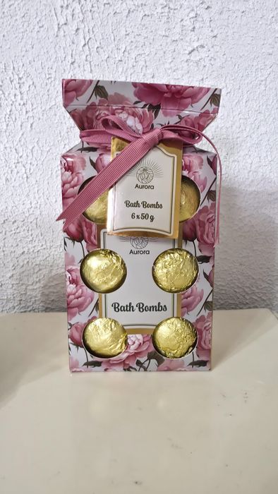 Zestaw prezentowy do kąpieli Aurora kule do kąpieli prezent walentynki