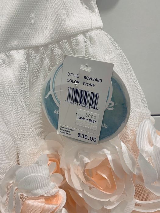 Sukieneczka kwiaty roczek nannette baby 18 m
