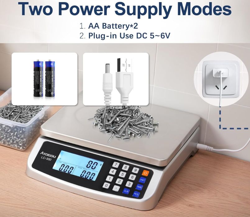 waga kuchenna Atogou Large Digital Kitchen Scale Model: LC-300