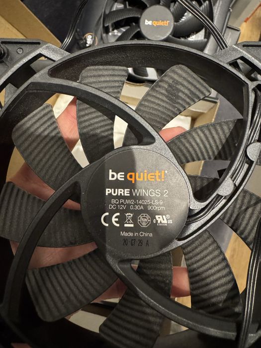 Wentylatory beQuiet Pure Wings 2 - 140mm