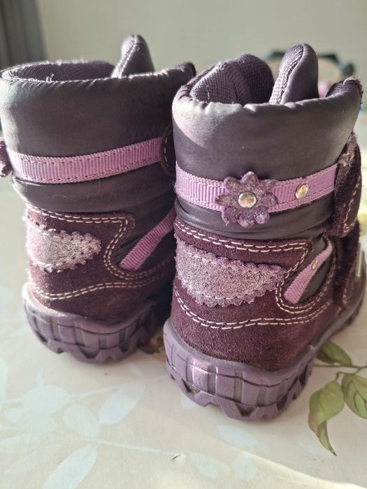 Zimowe buty dziewczęce, śniegowce Bartek, rozmiar 22