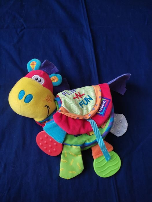 Развивающая игрушка - грызунок в форме коровы.