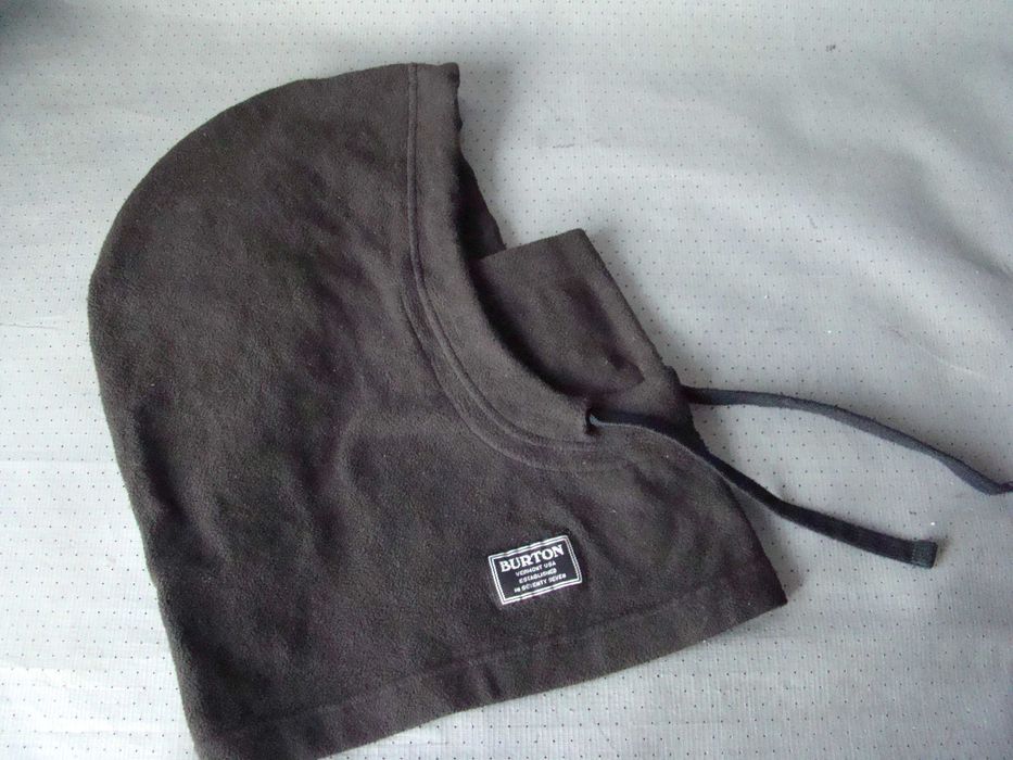 Флисовый Шлем - капюшон Burton для катания на зимней горке