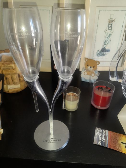 Conjunto taças moet chandon