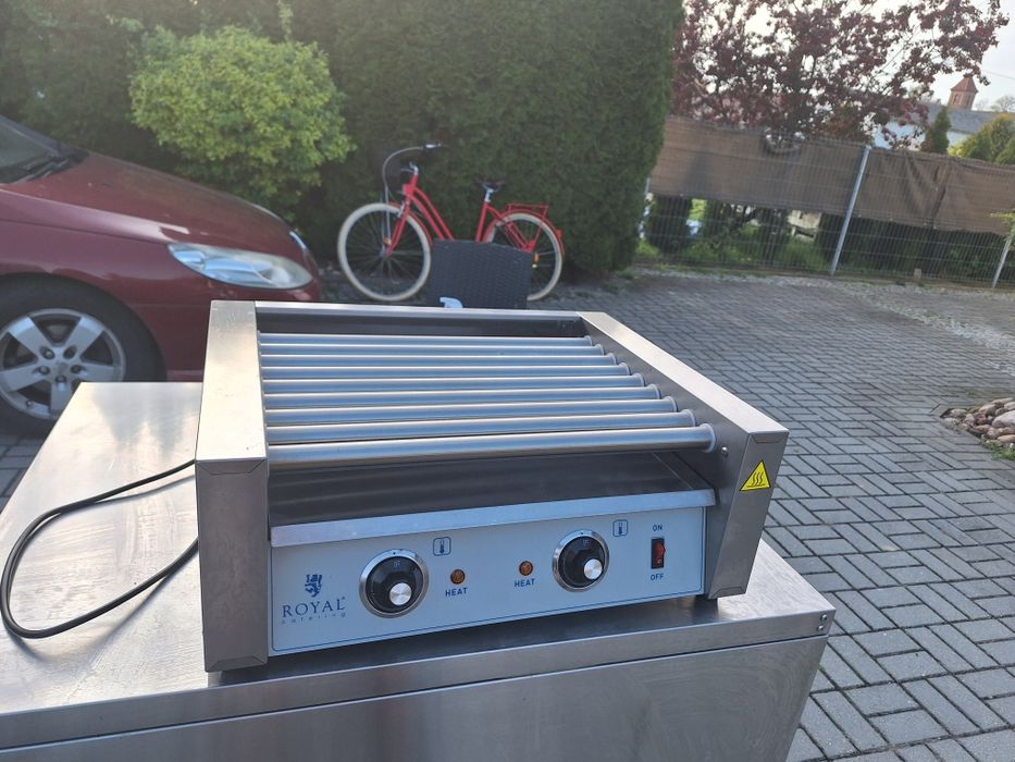 Grill rolkowy-9 rolek Royal Catering