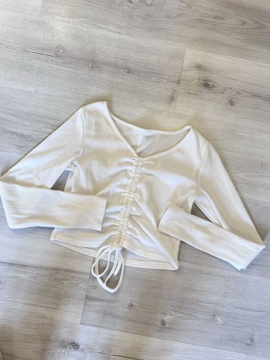 Спідниця-шорти Stradivarius. Топ в рубчик