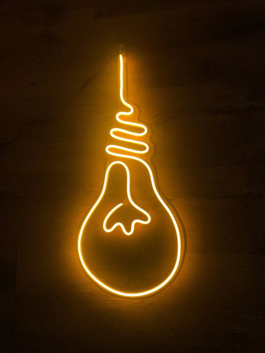 Neon LED ŻARÓWKA Dekoracja Reklama