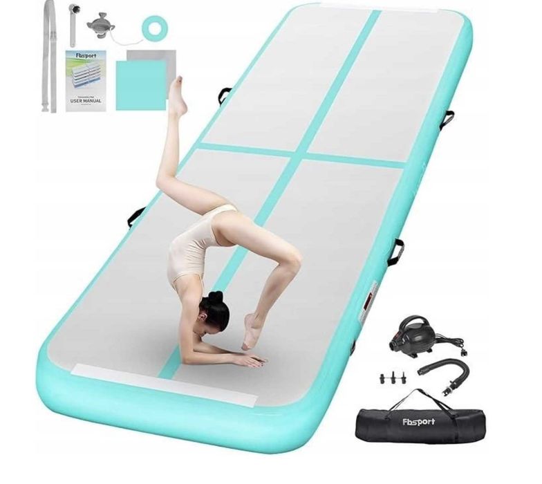 Ścieżka akrobatyczna 300x100x10cm Nadmuchiwana Mata FBSPORT AirTrack 3m