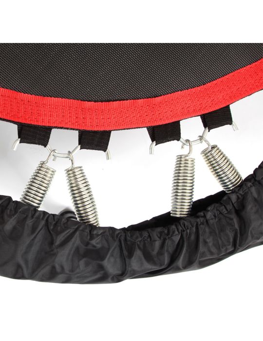 Trampolina fitness z poręczą inSportLine Profi Digital 100 cm