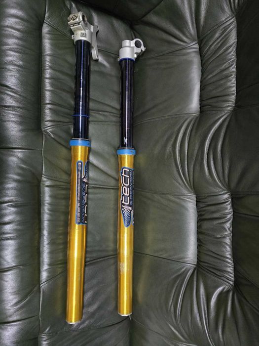 Przednie Lagi/Amortyzatory OHLINS RXF 48 do Husqvarny i Ktma