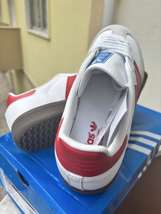 Sapatilhas Samba Vermelho e Branco || 45 || novas