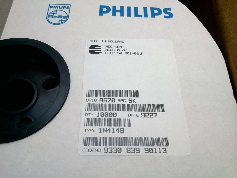 Продам диоды 1N4148 Philips (оригинал)