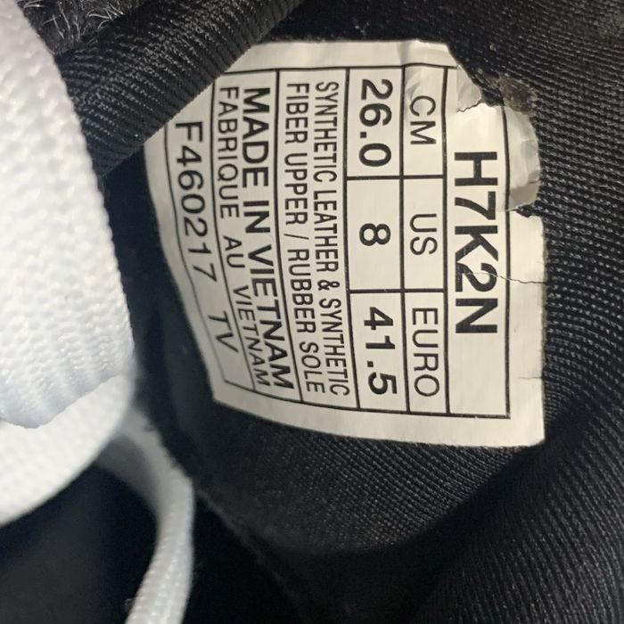 Sapatilhas Asics 41,5 Preto/Branco