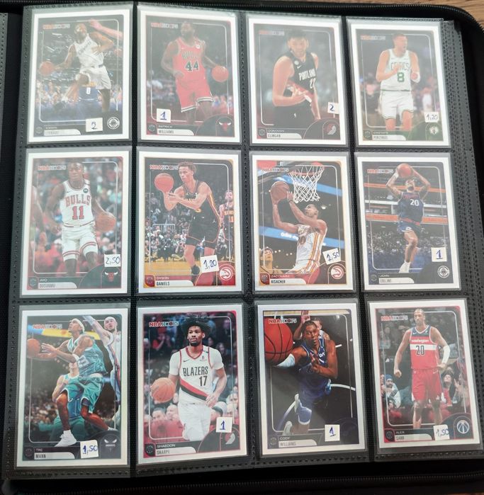 Vendo Bundle de cartas NBA (NBA Hoops e Select Panini)