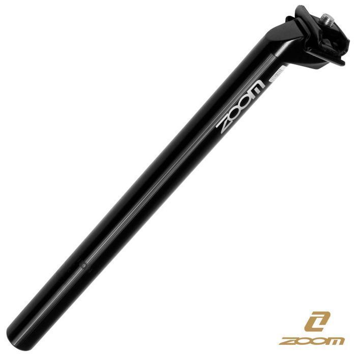 Wspornik siodła SP-C208 Alu 27.2x350mm Czarny połysk
