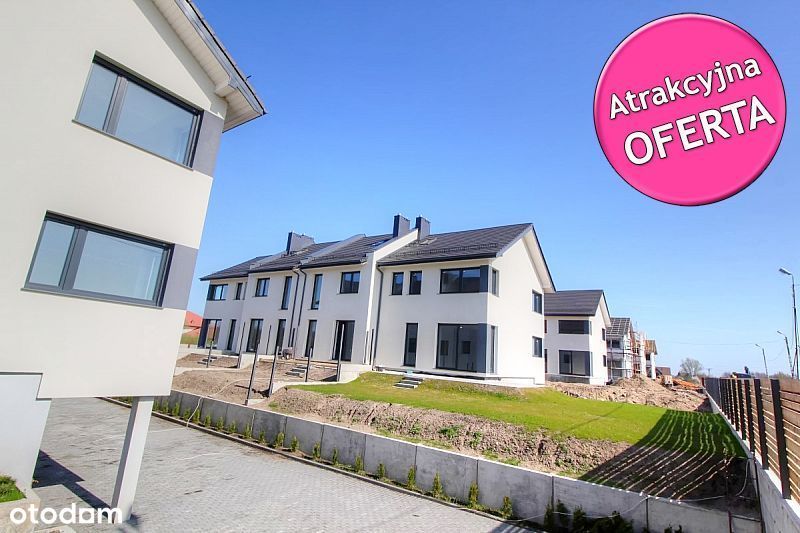 Dom z dużym ogródkiem oraz garażem, o pow. 145 m2