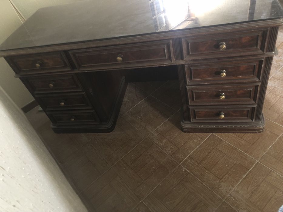 Conjunto vintage, secretaria e movel