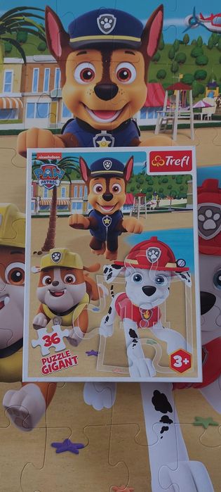 Puzzle gigant Psi Patrol