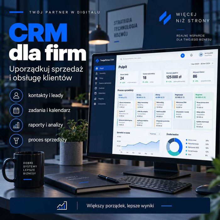 Stworzę program dla Twojej firmy | CRM, magazyn, rezerwacje, systemy