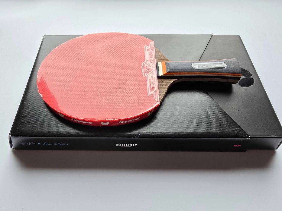 RAKIETKA CARBON OFF Tornado V5 Ultra Rotacja Tenis Stołowy!