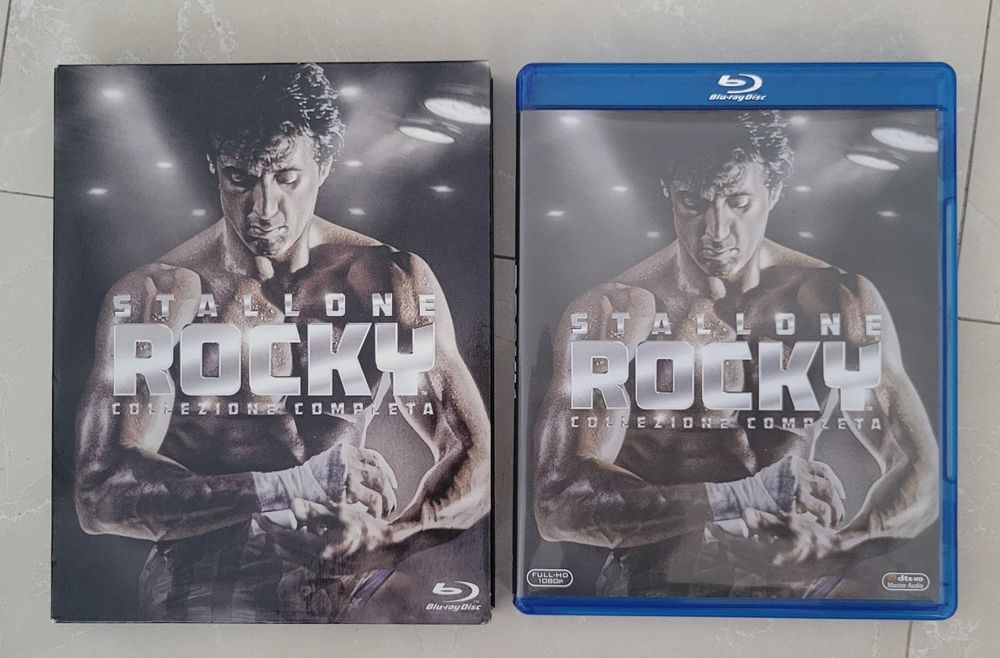 Coletânea Rocky Bluray.