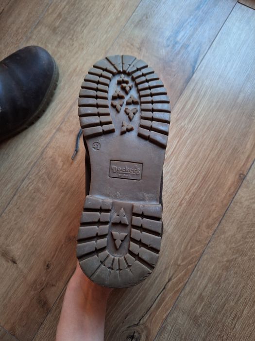 Чоловічі зимові шкіряні черевики Dockers. 41 р